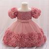Pailletten Tüll Blumenmädchenkleid für Hochzeiten & Geburtstage - Baby Prinzessinnen Outfit