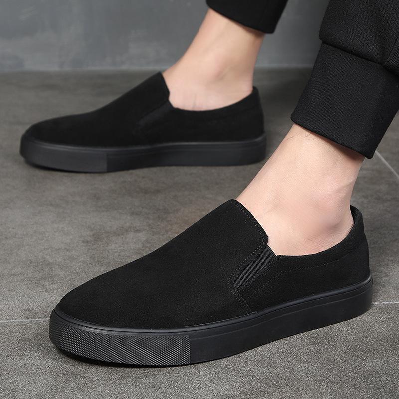 

Очень большой размер Мужская обувь Старые пекинские парусиновые туфли Мужские Летние Дышащие Повседневные Рабочие туфли На одной педали Мужская обувь Мужская 38