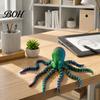 Desktop Decoration Ornament 3D Printed Octopus Sea Animal Fidget Toy, Flexible Articulated Tentacle Figurine, Eco Friendly PLA Statue with Movable