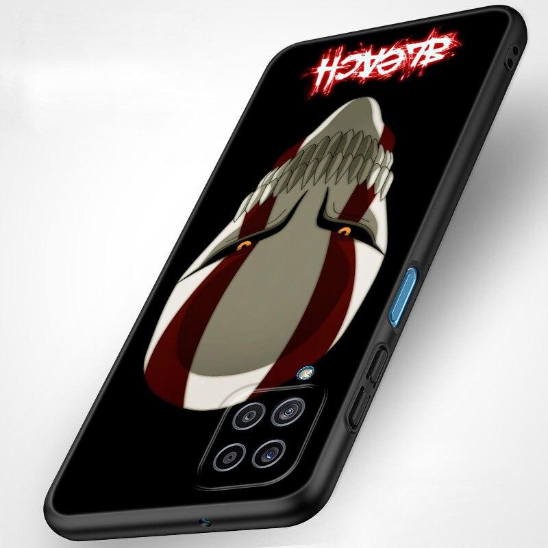 Anime BLEACHS Telefon Fall Für Samsung Galaxy A21 A30 A50 A52 S A13 A22 A32 A33 A53 A73 5G A11 a12 A31 A51 A70 A71 A72 Schwarze Abdeckung