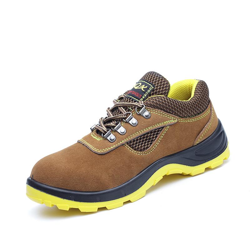 Labor Insurance Shoes Steel Baotou Anti-smashing, Anti-piercing, Breathable and Lightweight Work Shoes Anti-scalding Welder Shoes
