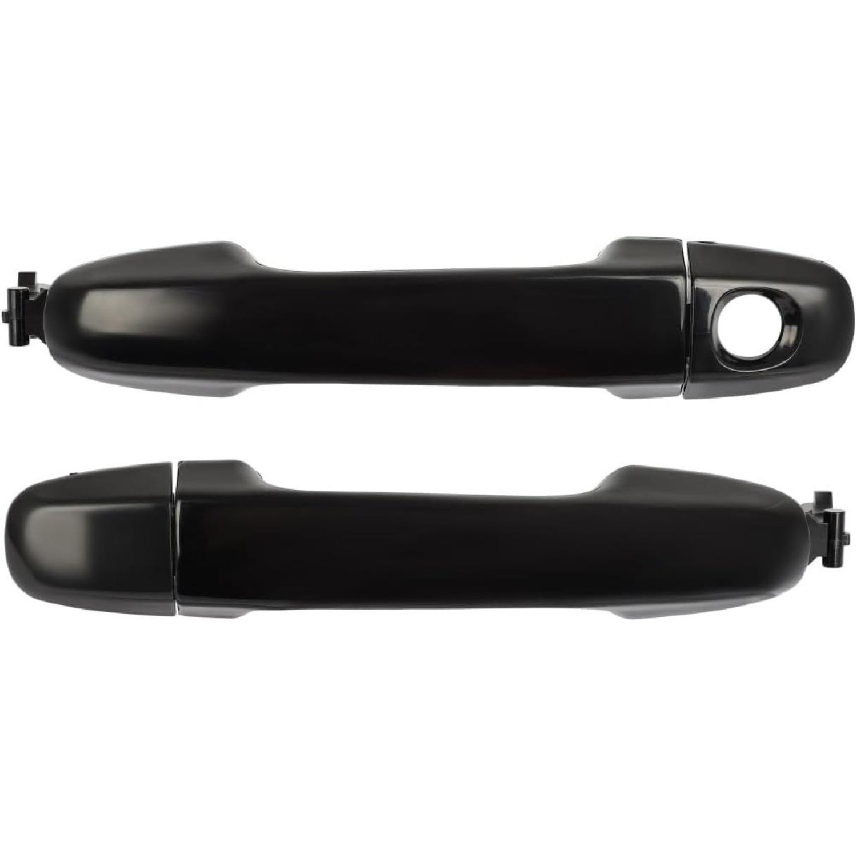 OCPTY Front Driver Left Passenger Right Side Exterior Door Handle Black Fit for 2011-2016 For Toyota For Sienna 2009-2012 For Toyota For Venza