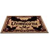 Halloween Terror Crystal Velvet Floor Mat, Bats Pumpkin, Entry Entrance, Entrance Floor Mat