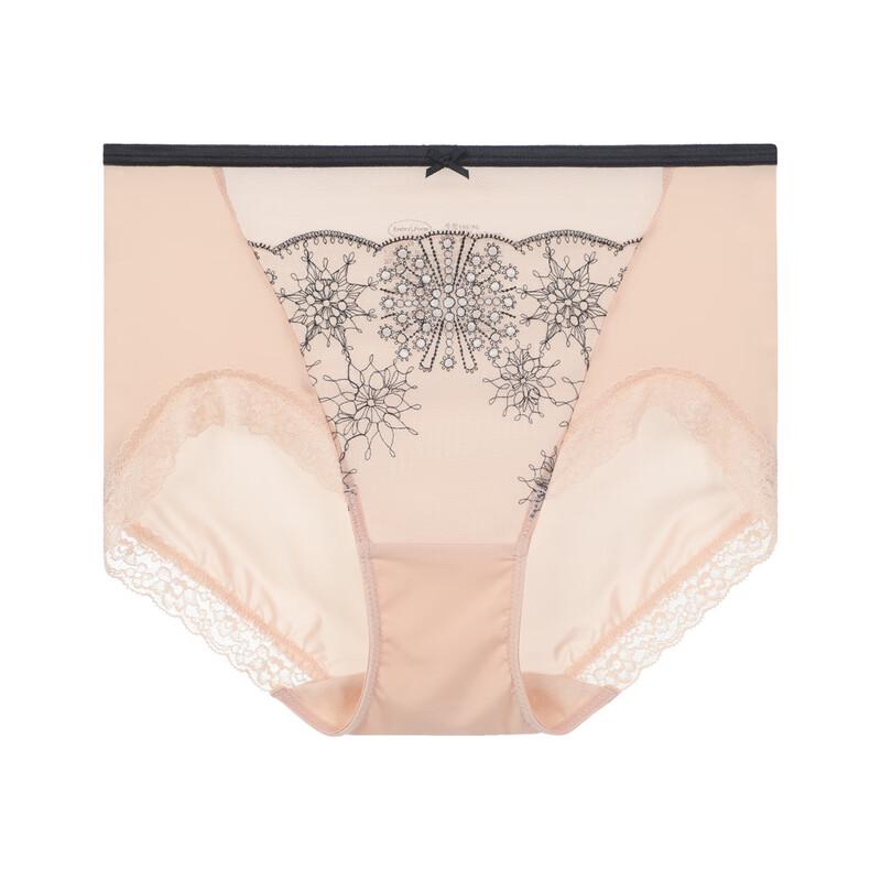 Embryform Snowflake Lace Mid-Rise Briefs