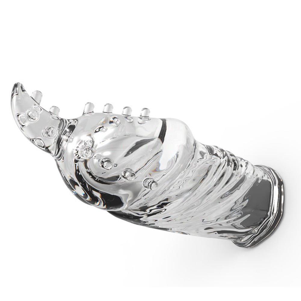 Powiększenie dildo Męski przedłużacz wielokrotnego użytku z przedłużaczem