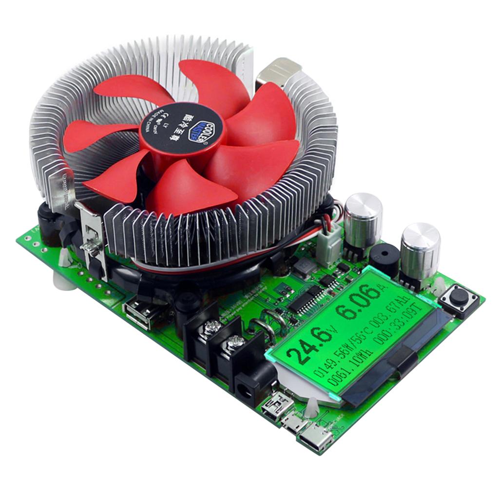 Tester electronic de sarcină 150W 200V 20A Ecran LCD digital Reglare electronică Contor de sarcină constantă