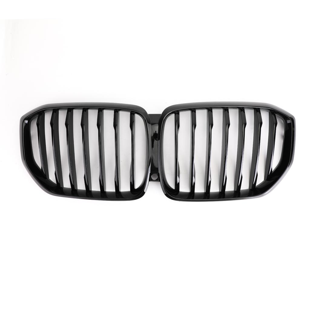 Glossy Gloss Black  Front Kidney Grill Grille Performance For 2019 BMW X5 G05