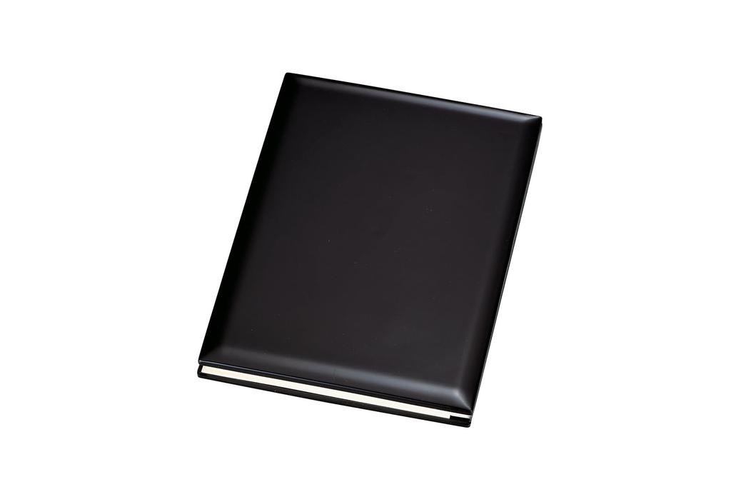 Nakatani Brothers "Yamanaka Lacquerware" Lacquerware Notebook Cover (with Swallow Notebook) Fuji Sakura Design 37-2909