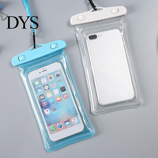 Swimming Waterproof Pouch Mobile Bag with Lanyard Touch Screen Good Seal Leakproof Underwater Phone Dry Beneath Water Cellphone Protector Beach Sealer