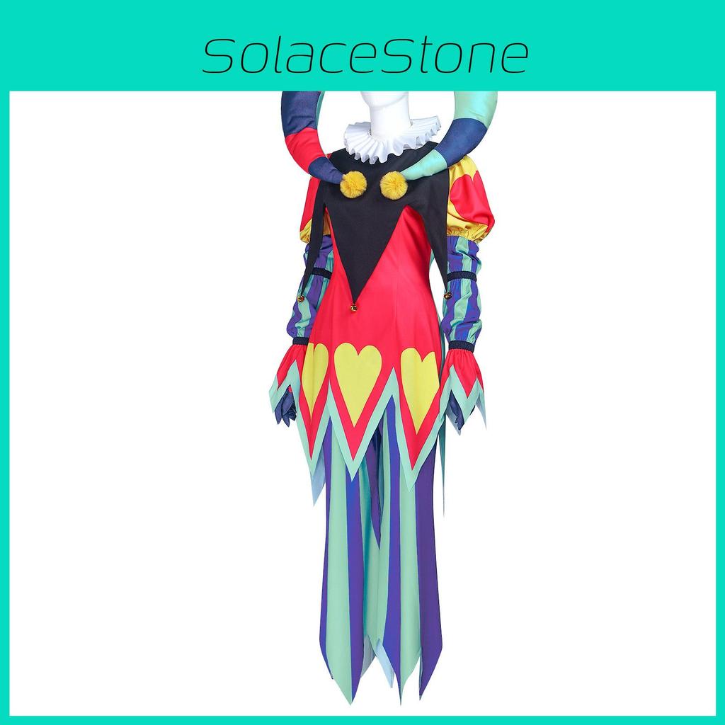 Hazbin Hotel Fizzarolli Cosplay-Kostüm aus Polyestergewebe für Anime-Fans