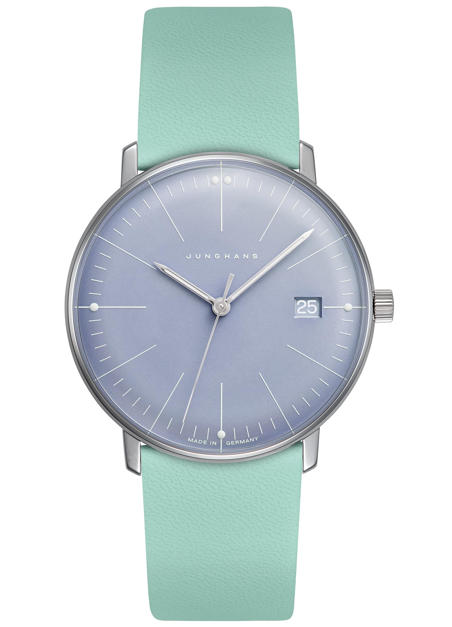 

Junghans Max Bill Dress Green Watch, Women s Quartz, 47, 4554, 02, синій