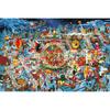 Find Masayoshi Akiyama 1000 Piece Jigsaw Puzzle Illustration/Art by Epoch! Miracle in Christmas T...