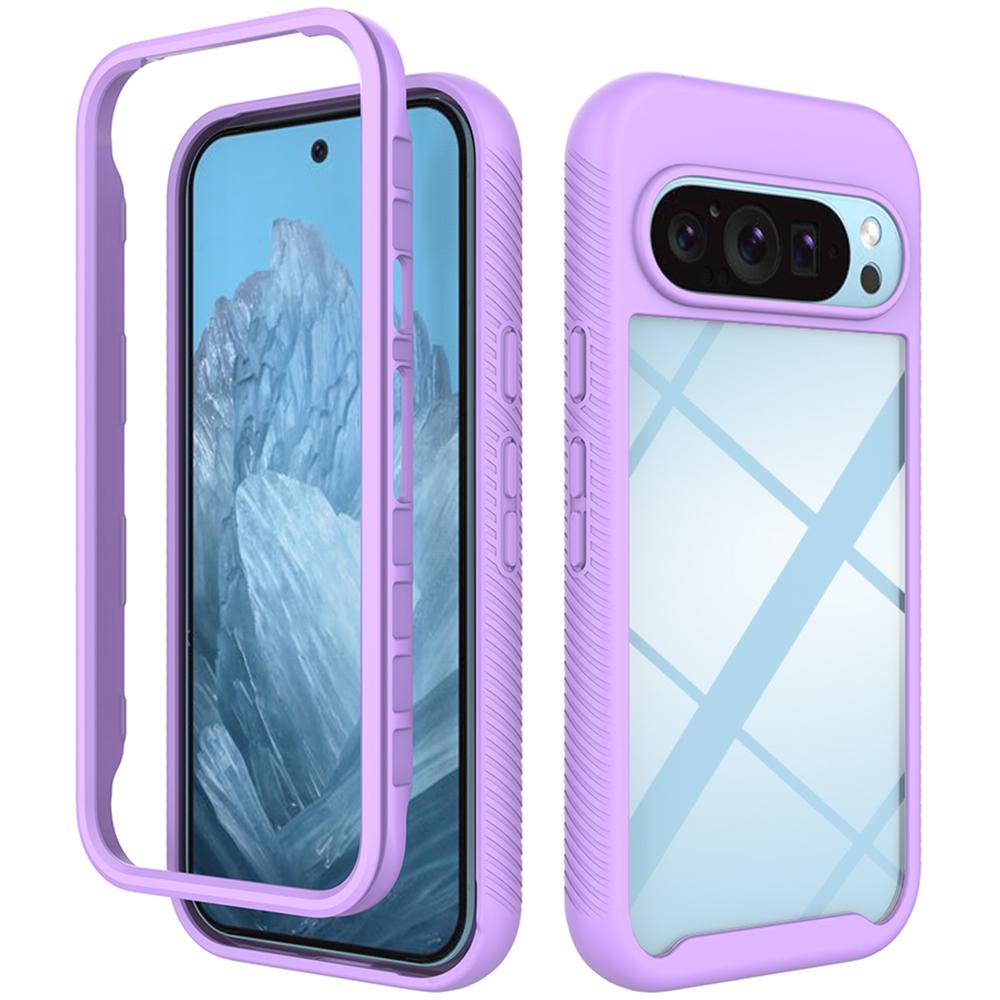 Für Google Pixel 9/Pixel 9 Pro Hülle Sturzsichere 2-in-1 PC+TPU Handyhülle