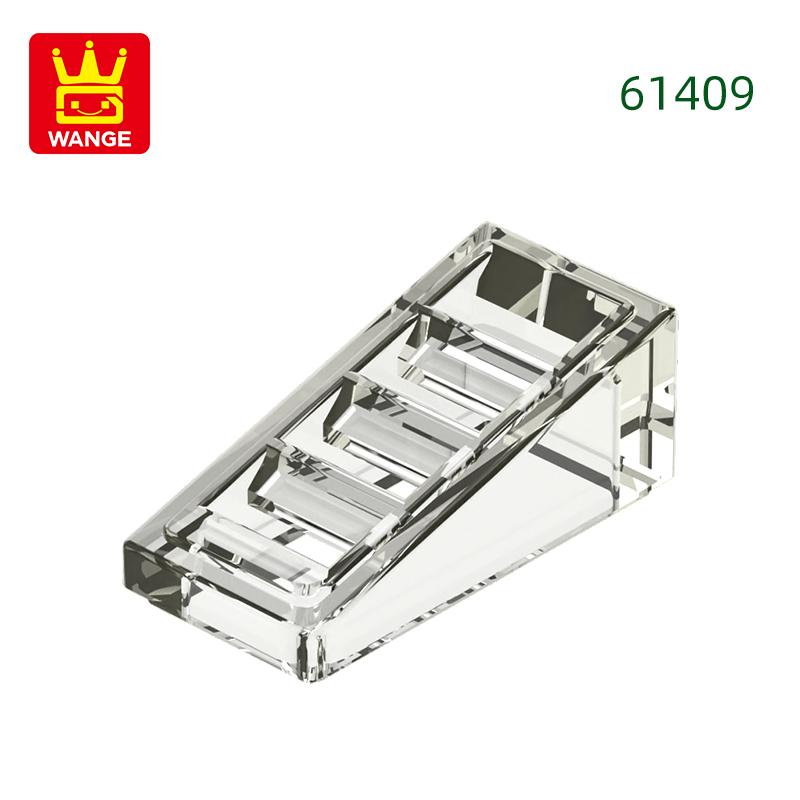 Non-Toxic 331Pcs/Lot 61409 Slope 18 2X1X2/3 With 4 Slots Block Moc Color Accessories Compatible With Brick Diy Children Toy Assembly