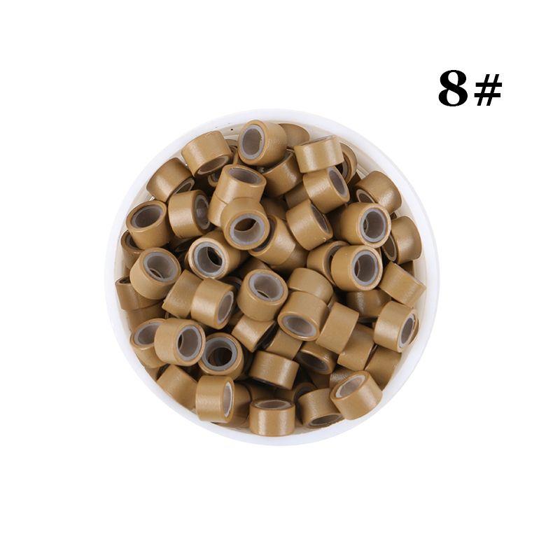 

Кольцо для наращивания волос Кольцо для наращивания волос 5030 X3 Алюминиевое кольцо для наращивания волос Силиконовое кольцо для наращивания волос Пряжка для наращивания волос Инструменты для наращивания волос Deep creamy-white (8#)