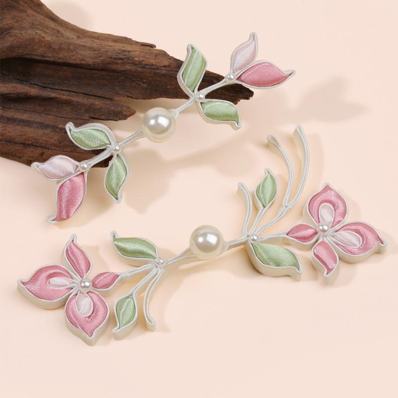 Handmade Qipao Button Trim for Dress Sewing, Corded Garment Button and Center Accent, 1 Piece for Alteration Use
