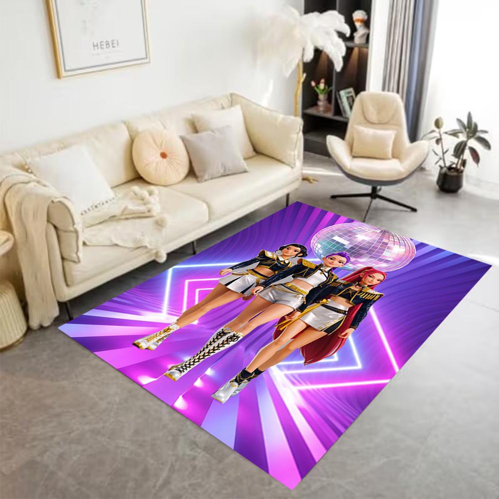 Dance Party Fashion Show Floor Mat Design for Decorate room Kitchen Entryway Playrooms Antislip Carpet Office home decor Spiritual Gift