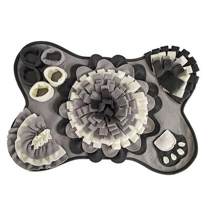 Pet Puzzle Snuffle Mat: Boredom Relief & Energy Burner for Dogs and Cats