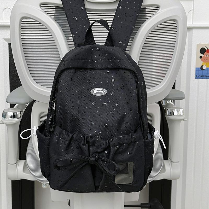 Schoolbag Japanese ins style schoolbag for female niche students Simple and cute girl backpack for junior high school girls Small fresh backpack