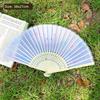 Summer Folding Fan, Traditional Chinese Style, New Chinese Style, Ancient Style Small Fan, Black, Simple and Durable, Children's Bamboo Fan, Portable