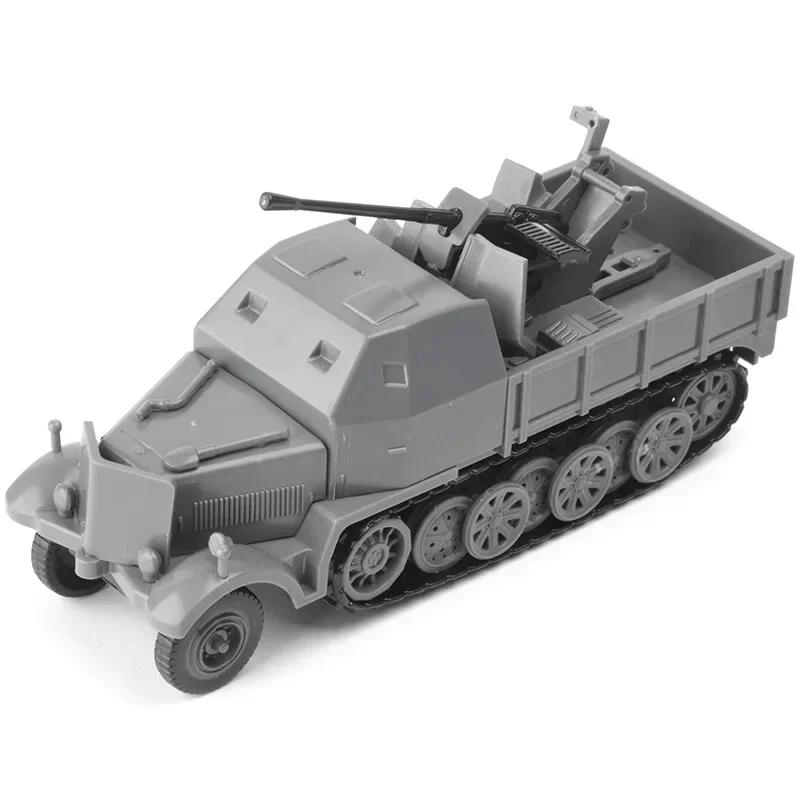 4D 1/72 Military Vehicles Assembly Puzzle Model Truck Hummer Sand Table War Game Fighting Chariot Armored Car Plastic Toy