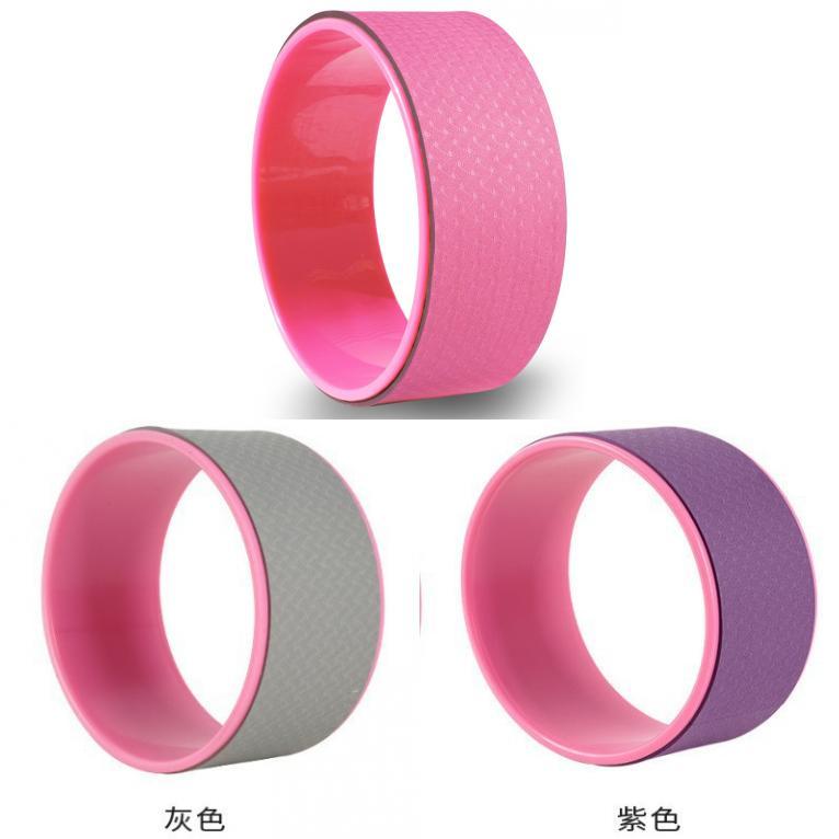 Yoga Wheel Tpe Foam For Backbend Flexibility Fitness And Wellness