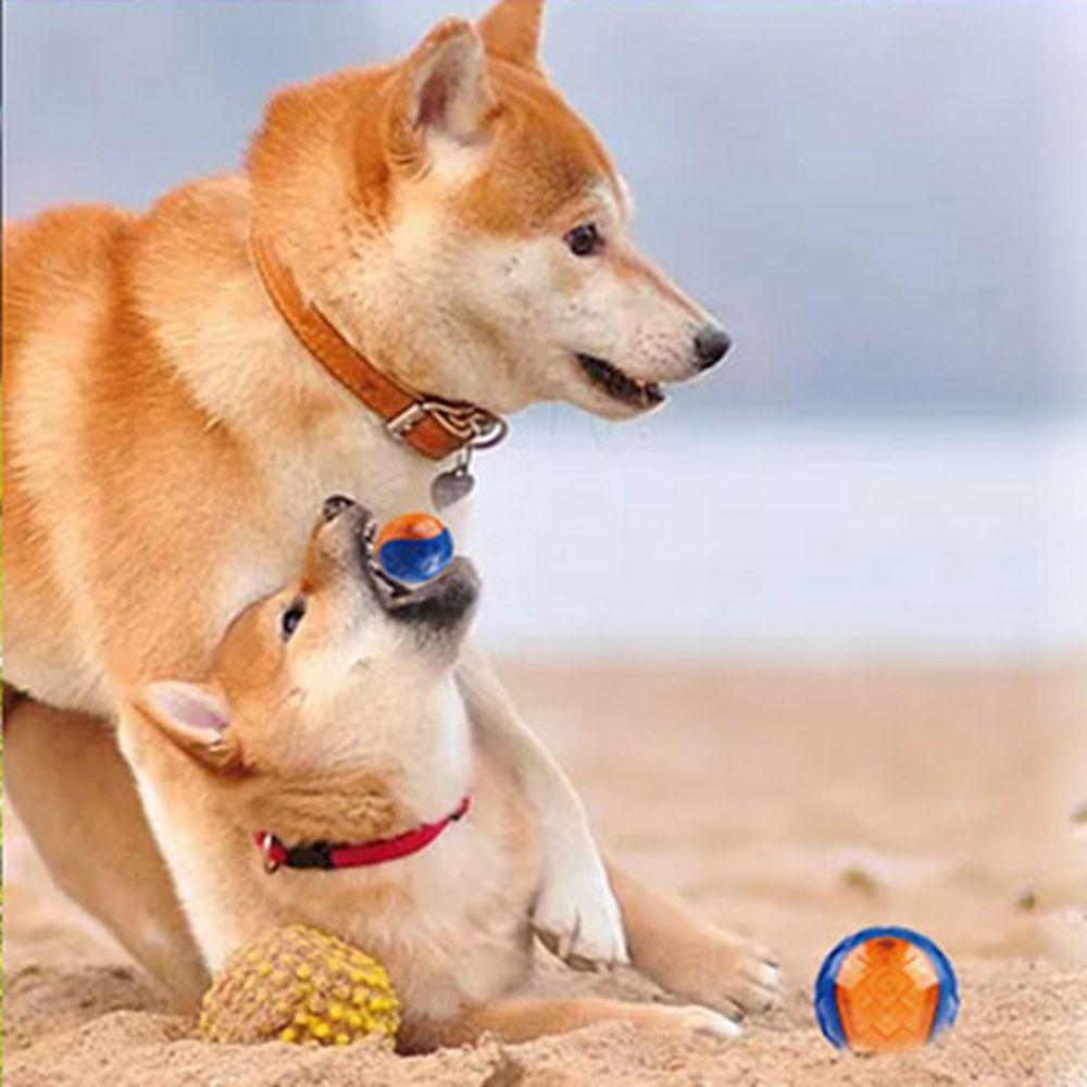 Toys Pet Supplies Relieve Boredom Outdoor Play Sounding Toy Molar Ball Elasticity Ball Dog  Toy