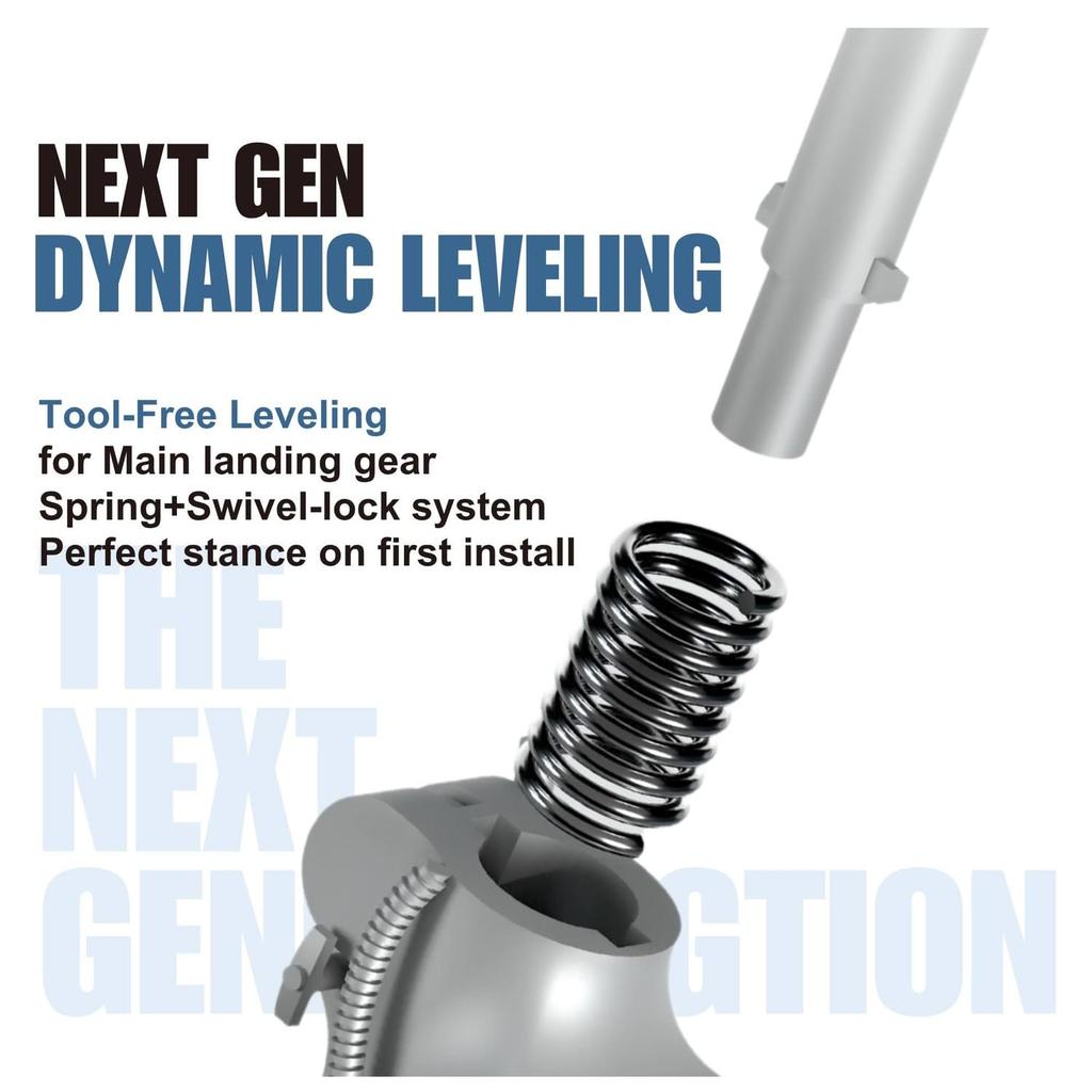 ROKIT STUDIO 1/48 AV-8B Harrier II Fahrwerk (für Uma Models) Kunststoffmodellbauteile RKS480301 (Flugzeug)