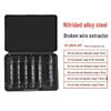 High-Speed Steel Double-Ended Screw and Wire Extractor Set 4341
