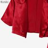 ZANZEA Women Short Sleeve Cardigan Tops and Sleeveless Dress Summer Two Piece Suit Sets