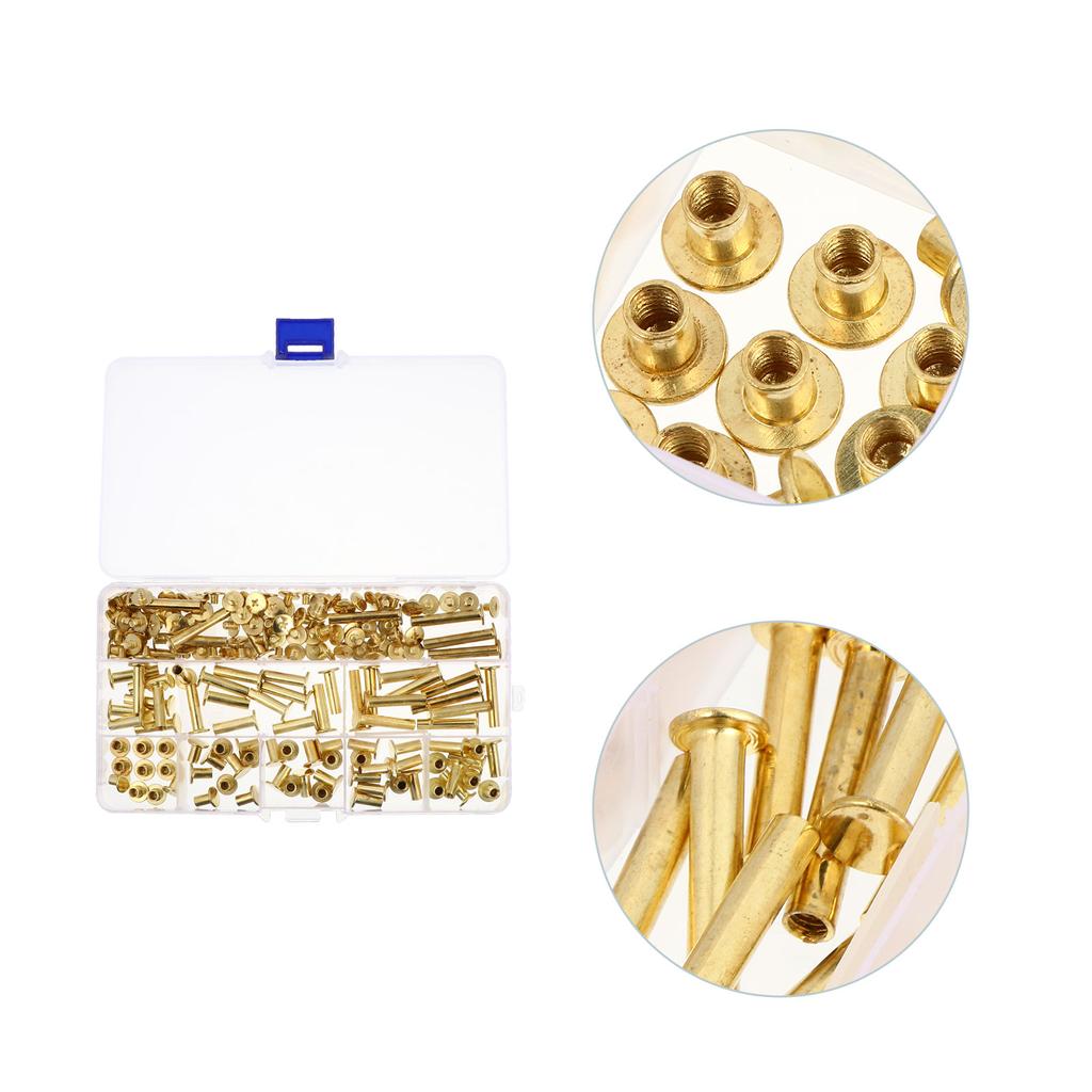 Buy 1 Set Durable Portable Replacement Scrapbook Screw Round Screws Photo Albums Screw Binding