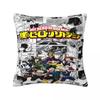 Stylish Seat Anime My Hero Academias Decoration Pillowcase Stuff Pillow Cover Square Multi-Size