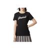 Puma Letter Print Casual Loose Breathable Short Sleeve Drop Shoulder T-Shirt Women T-Shirts Black 682127-01