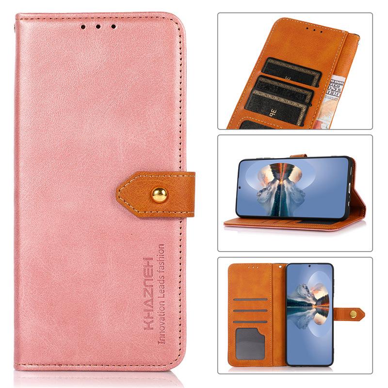 Custodia a Portafoglio in Pelle per Nothing Phone 2a/1 - Copertura Protettiva con Motivo a Pelle di Mucca