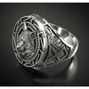New Viking Warrior Wolf Head Men's Ring Retro Celtic Wolf Totem Ring