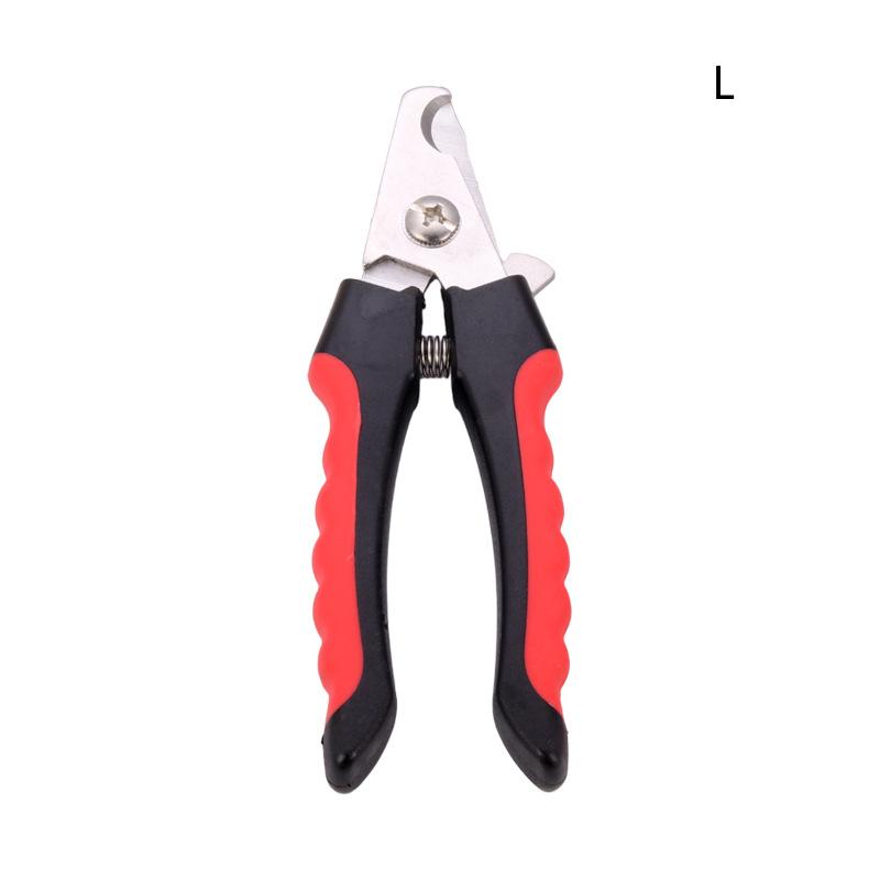 Kjæledyrhundkatt Profesjonell neglekutter i rustfritt stål pleie dyreneglesaksklippere Negleklipper for hundevalp og katt