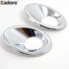 For Renault Koleos 2008 2009 2010 2011 Chrome Car Front Fog Light Lamp Cover Trim Head Foglight Foglamp Bezel Trims Accessories