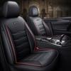 Full Set Car Seat Covers  Luxury Faux Leather Car Seat Covers, Universal Fit Full Coverage Protectors  Comfortable & Durable