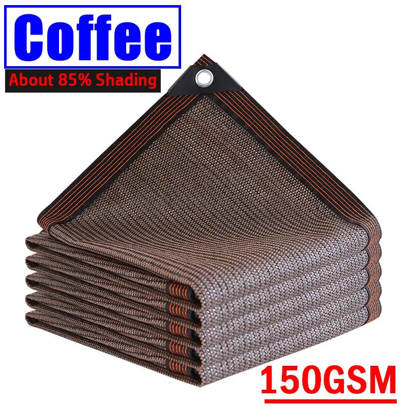 85% Shading Outdoor Awning Garden Sunshade Net UV Resistant Greenhouse Shaing Cover Courtyard Pergola Sun Canopy