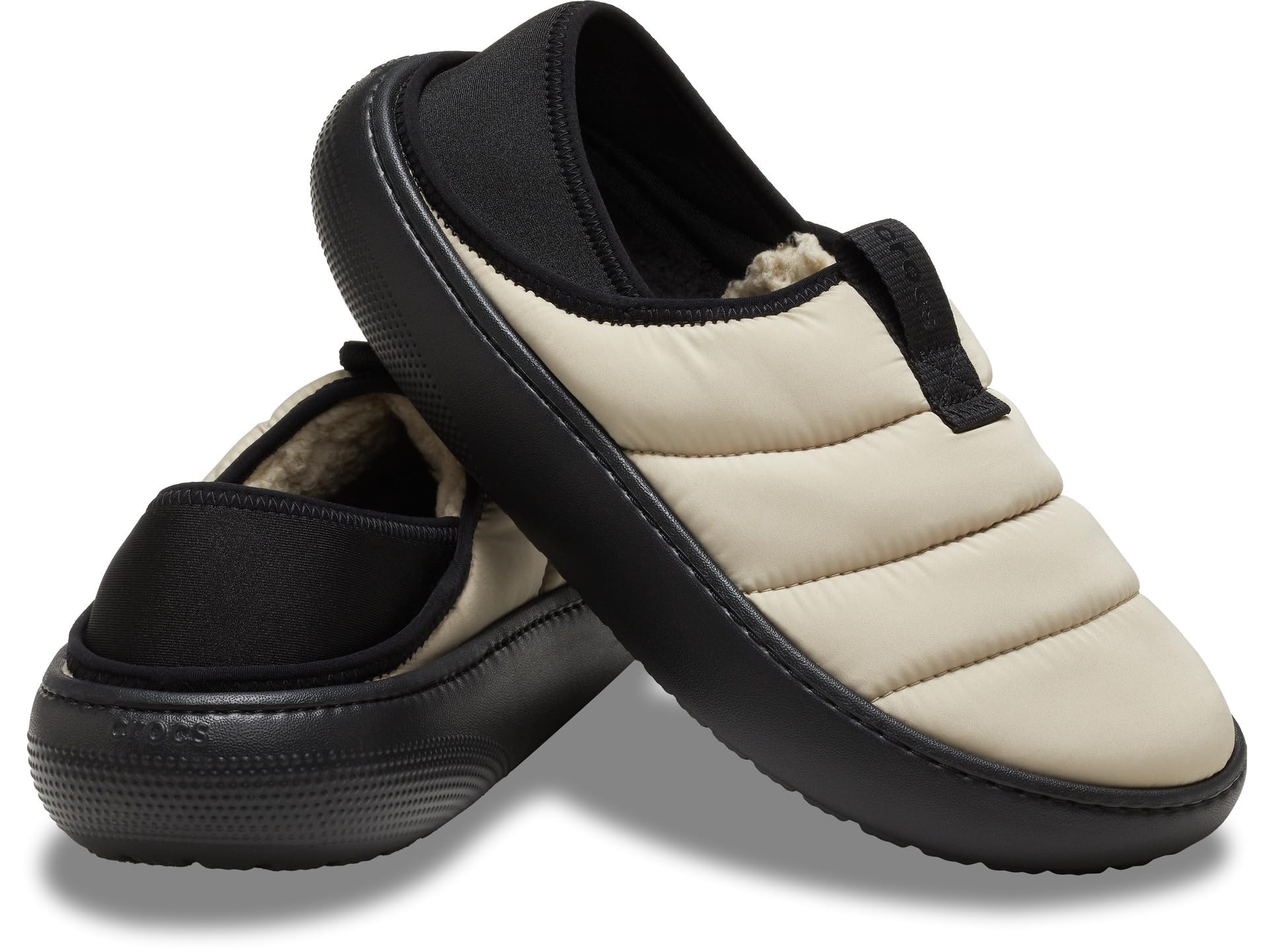 

Crocs Classic Puff Moc Туфли на каблуке Размер 210706 Женские слипоны с регулировкой, 22.0см, Мох/Мульти,