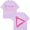 Ed Sheeran Play Tour 2025 T Shirts Unisex Women Fashion Harajuku Streetwear Oversized Cozy Cotton Casual Tees Vintage Couple TShirt