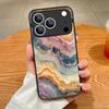 Colorful Marble Case For iPhone 17 Pro Max Case iPhone 16 15 14 13 Pro Max 17E Magnetic For Magsafe Thin Ring Hybrid TPU+PC Matte Cover