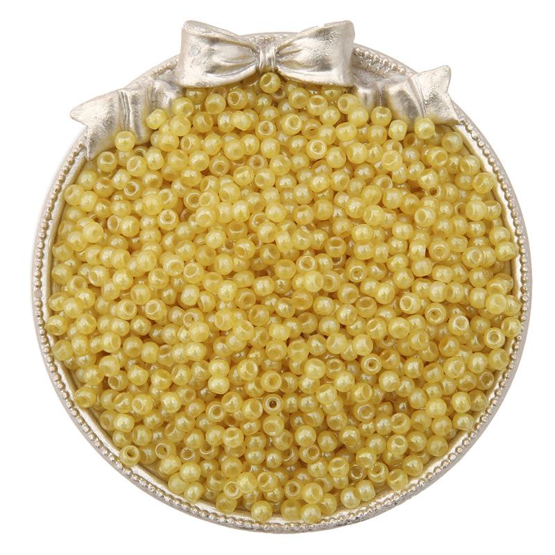 20g 3/4mm imitacja lodów szklanych koralików ryżowych materiał ręcznie robiony diy kolczyki koralikowe bransoletka akcesoria do włosów