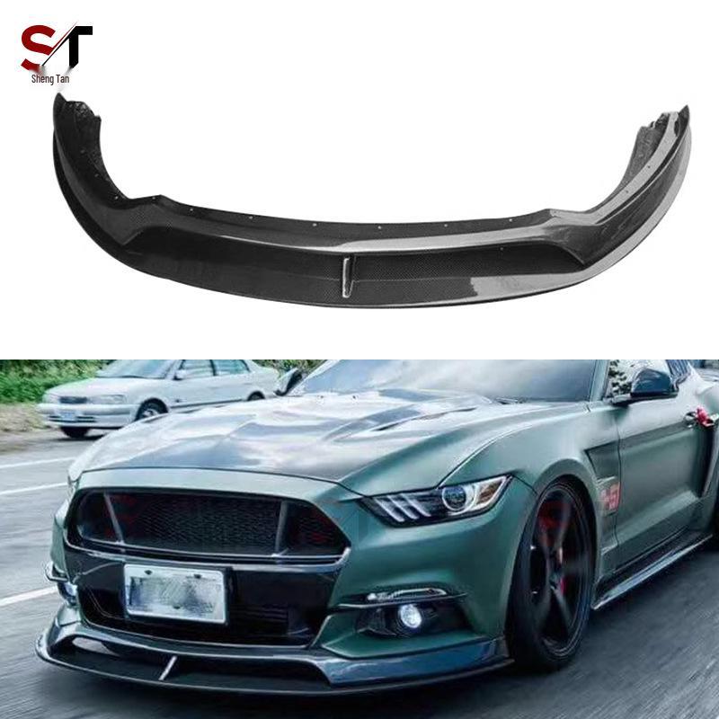 Carbon Fiber AC Style Front Spoiler Lip Kit for Ford Mustang