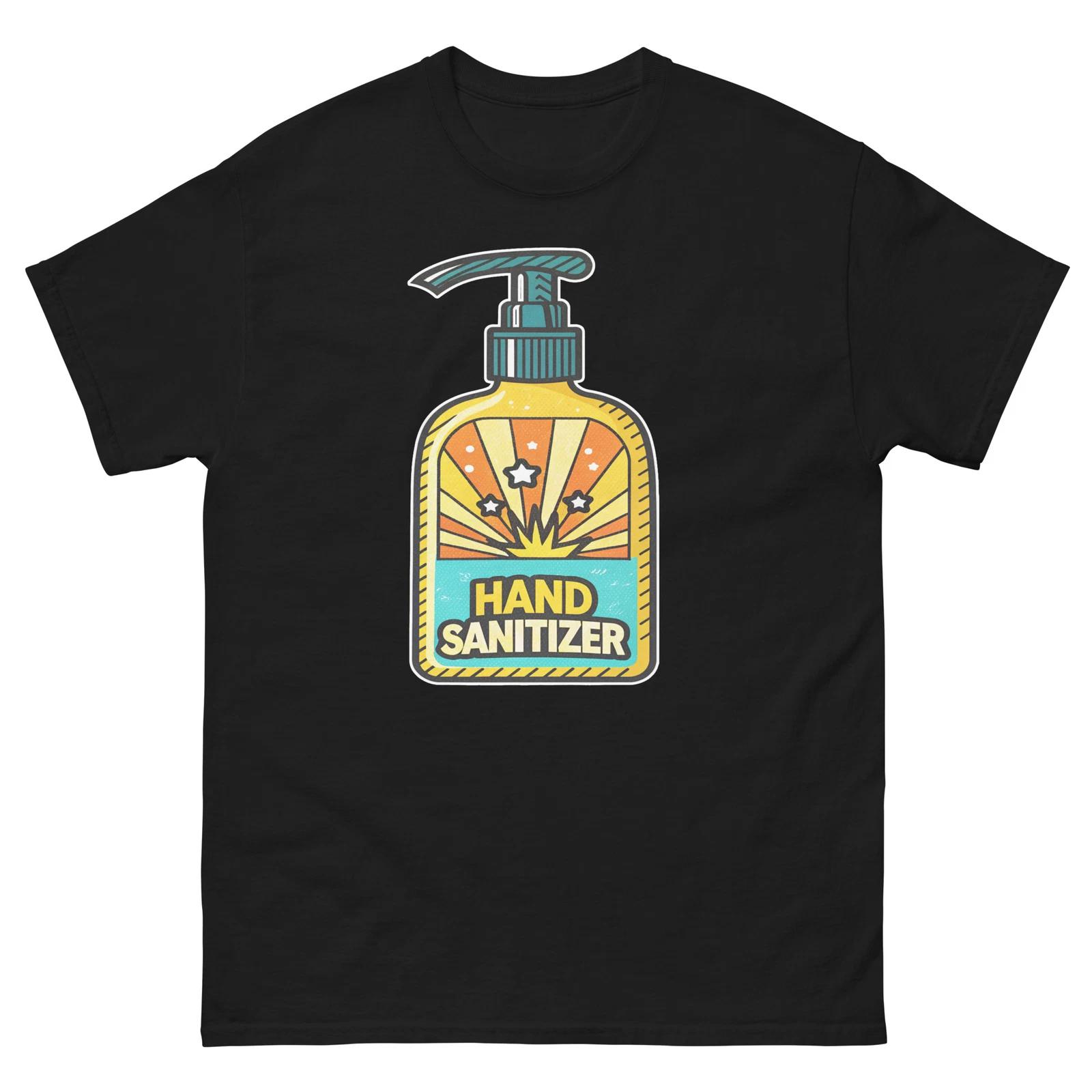 

Hand Sanitizer Hospital Health Medical Safety T-Shirt XL