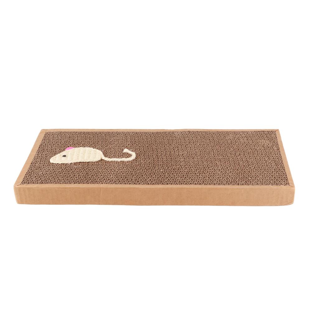 Cat Scratcher Pad Thicken Corrugated Paper Scratch Resistant Interactive Kitten Scratching Board