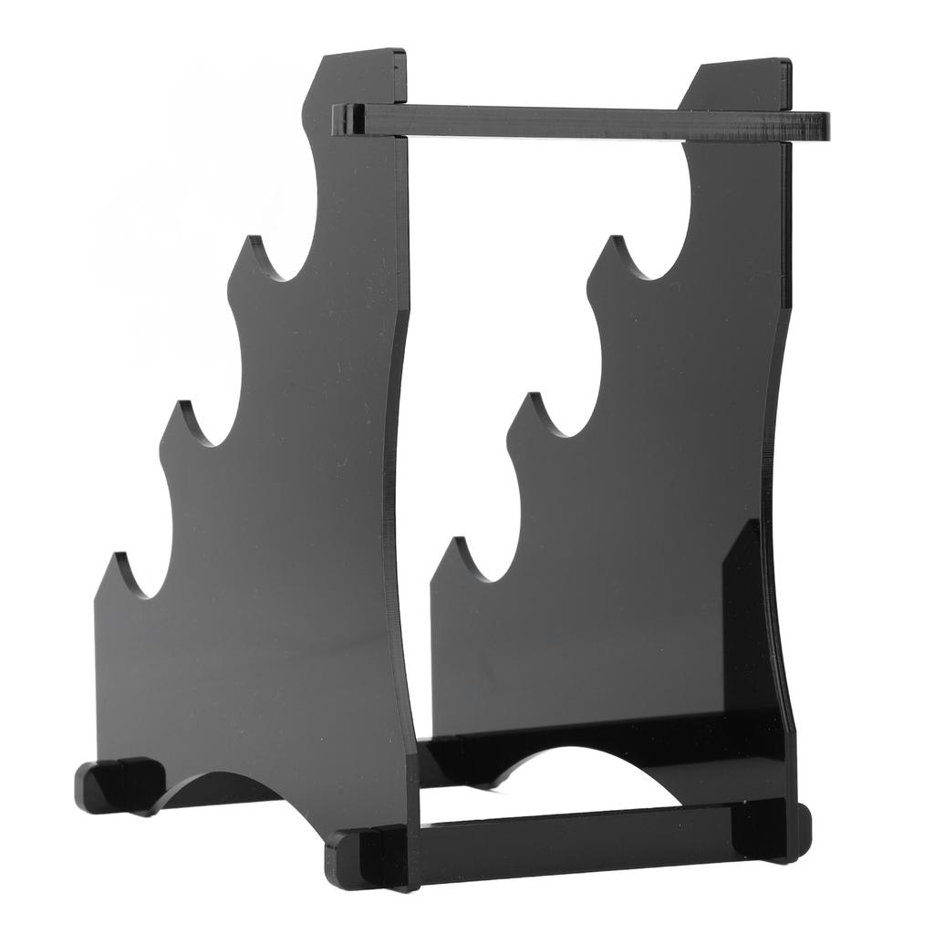 Lightsaber Display Stand 3 Tier Clear Acrylic Desktop Sword Storage Holder for Living Room Bedroom
