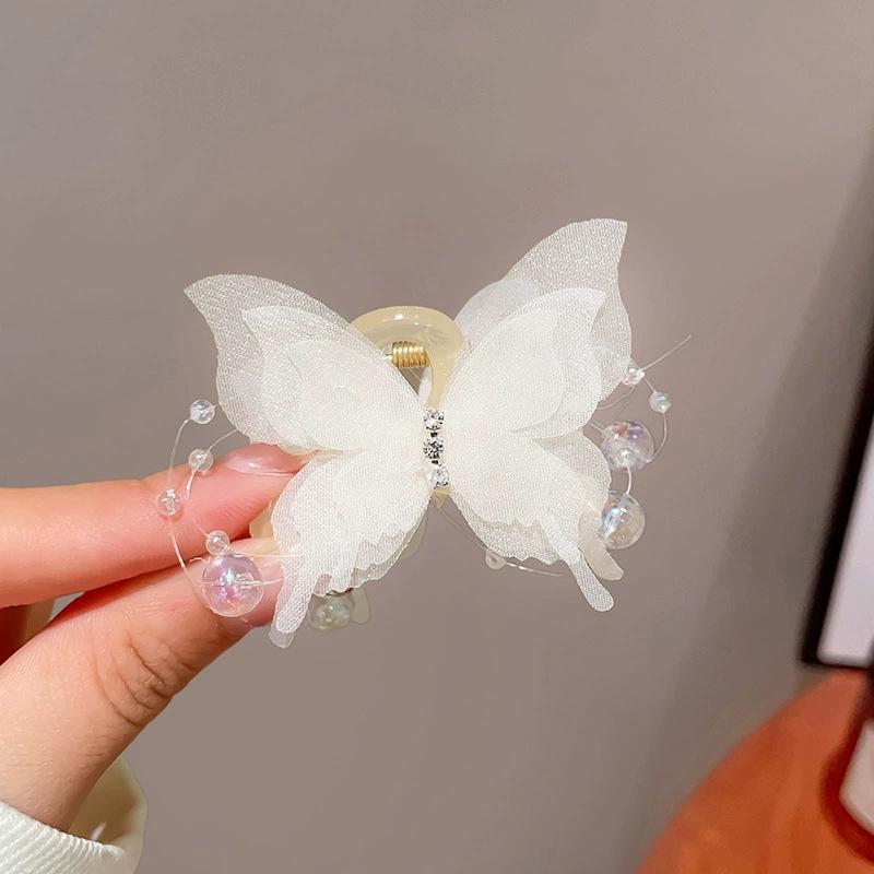 Высококачественный большой женский зажим для волос в виде бабочки для причесок