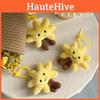 Plush Shape Sun Doll Pendant Key Chain Decor For Birthday Gifts And Collectors