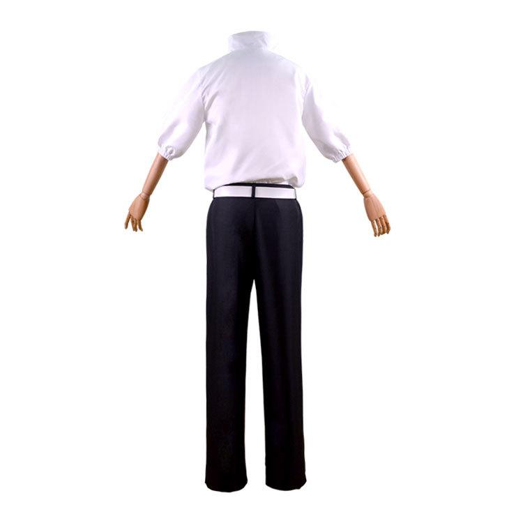 Anime Okkotsu Yuta Cosplay Jujutsu Kaisen Cosplays Costume Okkotsu Yuta Uniforme Vestiti Bianchi Parrucca Anello Halloween Cos per Uomo